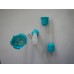 240 pcs HP Dental Impression Material Mixing Tips, TEAL / Green 6.5 mm 1:1 Ratio